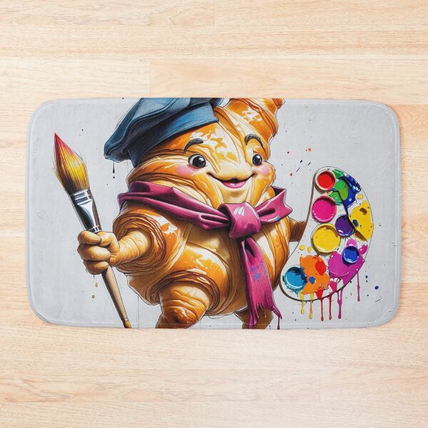 Item preview, Impressionist Croissant – The Artistic Pastry of Paris designed and sold by Blueangelgal.