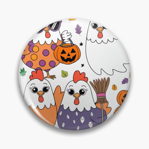 Item preview, halloween chicken designed and sold by SpaceForFuture.