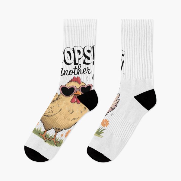 Item preview, oop got another chicken designed and sold by SpaceForFuture.