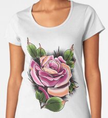 Wild rose Women's Premium T-Shirt