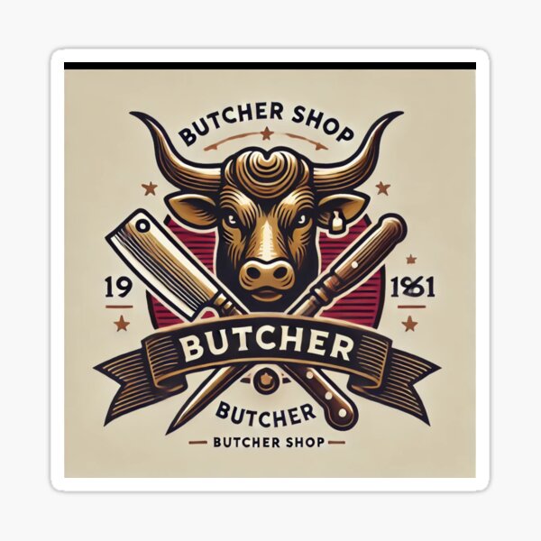 Item preview, All Butcher’s shop designed and sold by Mad World.