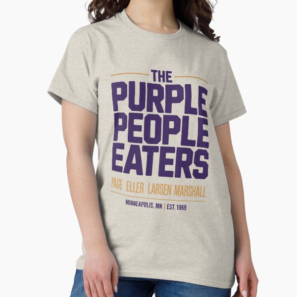 Item preview, The Purple People Eaters – Legendary Minnesota Vikings Defense Tribute designed and sold by YggOutfitters.