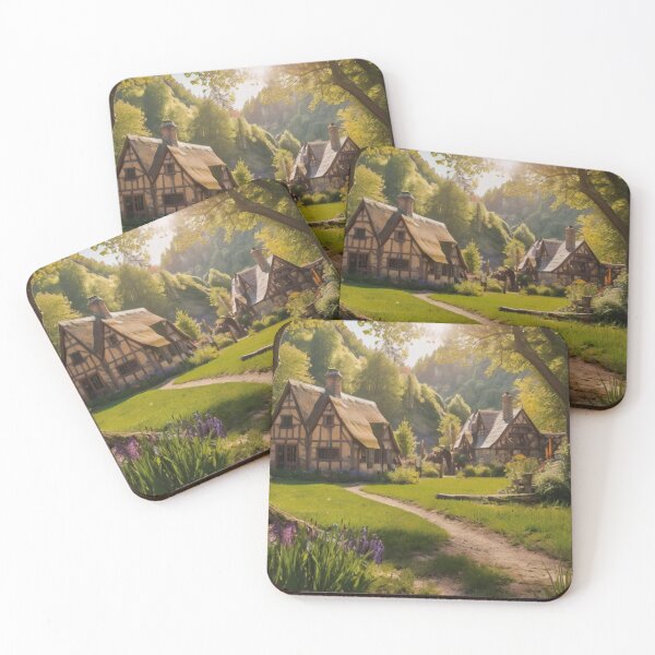 Item preview, Spring Awakening in the Heart of the Magical Village designed and sold by BlareBlare.