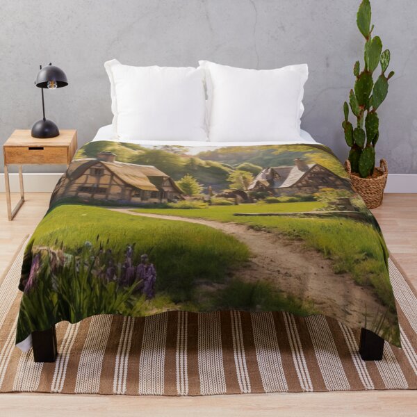Item preview, Spring Awakening in the Heart of the Magical Village designed and sold by BlareBlare.