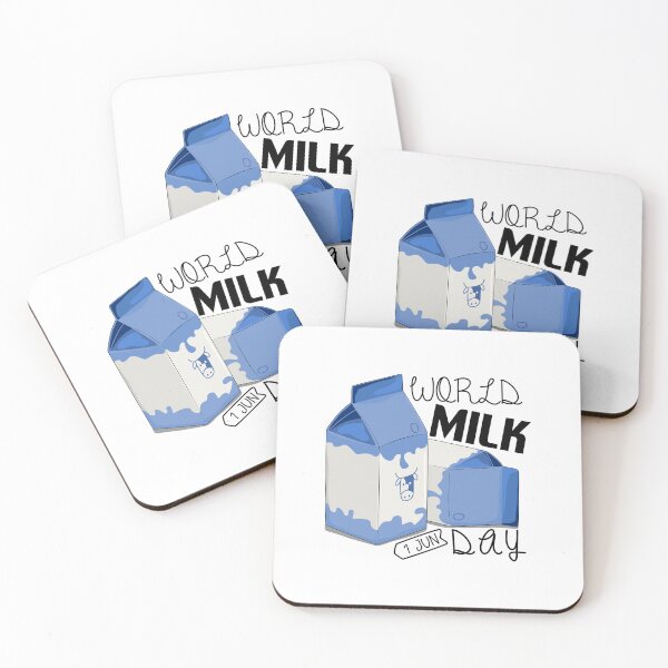Item preview, 1 June World Milk Day - Wacky Holidays designed and sold by ChemicalXShop.