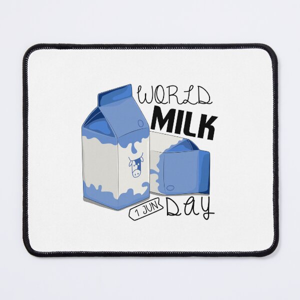 Item preview, 1 June World Milk Day - Wacky Holidays designed and sold by ChemicalXShop.