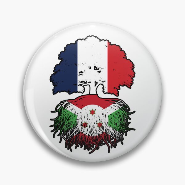 Item preview, Burundi Burundian French France Tree Roots Flag designed and sold by FlagX.