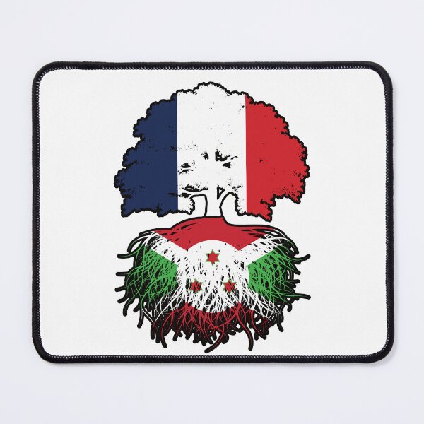 Item preview, Burundi Burundian French France Tree Roots Flag designed and sold by FlagX.
