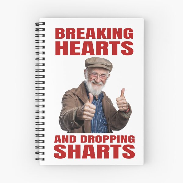 Item preview, Breaking Hearts And Dropping Sharts Embarrassing designed and sold by RockFireMerch.