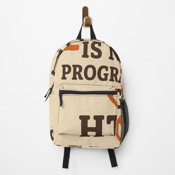 Item preview, HTML Is Not a Programming Language – Funny Dev Meme Design designed and sold by StudioCultura.