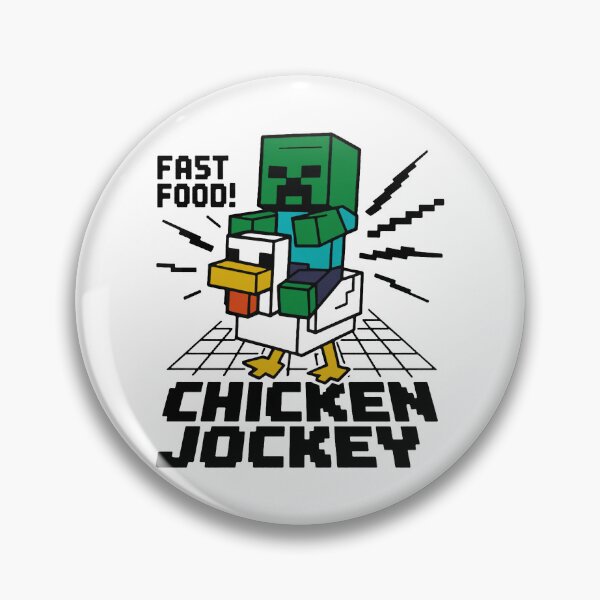Artikel-Vorschau von Minecraft Chicken Jockey Fast Food, designt und verkauft von zzz888.