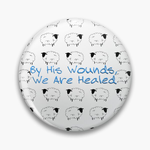 Item preview, Herd of Sheep By His Wounds, We Are Healed designed and sold by Artbysaeme.