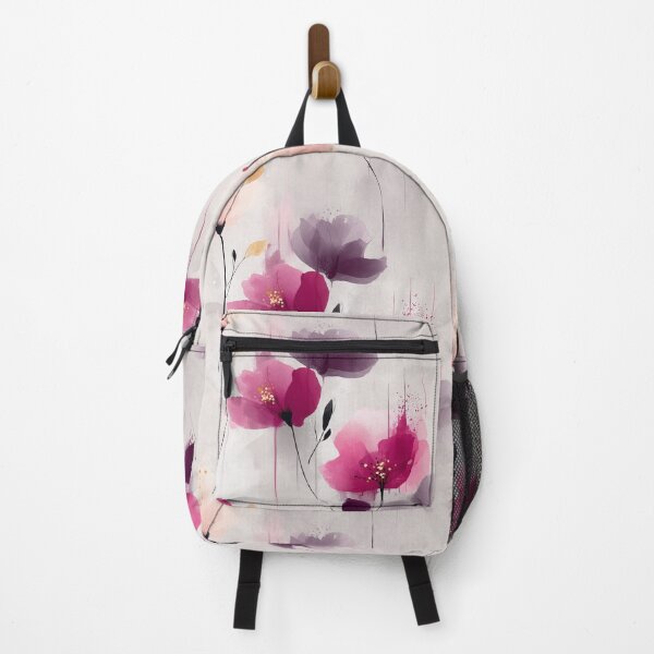 Item preview, Dreamy Petal Drift – Watercolor Florals in Mauve and Magenta Tones designed and sold by Moisky Patterns.