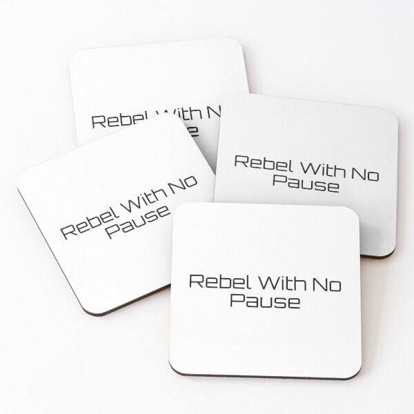 Item preview, Rebel With No Pause designed and sold by Ninjacatoff.