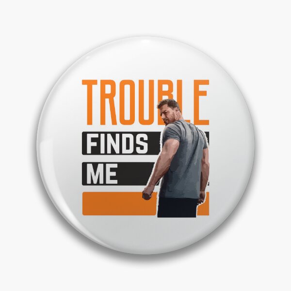 Item preview, Trouble Finds Me designed and sold by Cine Store Merch.