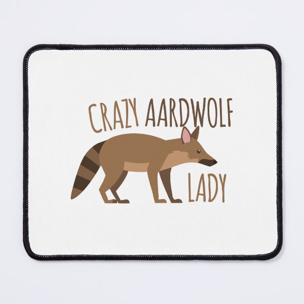 Item preview, Crazy aardwolf lady designed and sold by jazzydevil.