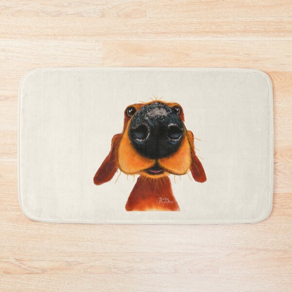 Item preview, Cute Dachshund Dog PRiNT ' CuRiouS NoSeY NoRMaN ' BY SHiRLeY MacARTHuR designed and sold by Shirley MacArthur Art.