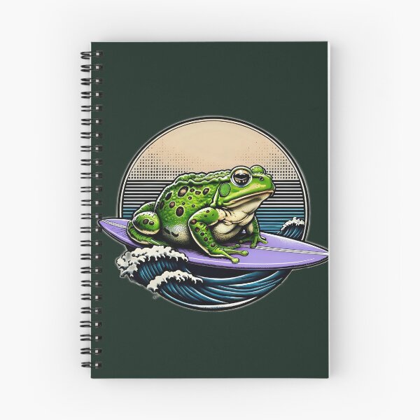 Item preview, Surfer frog designed and sold by SidTastic .