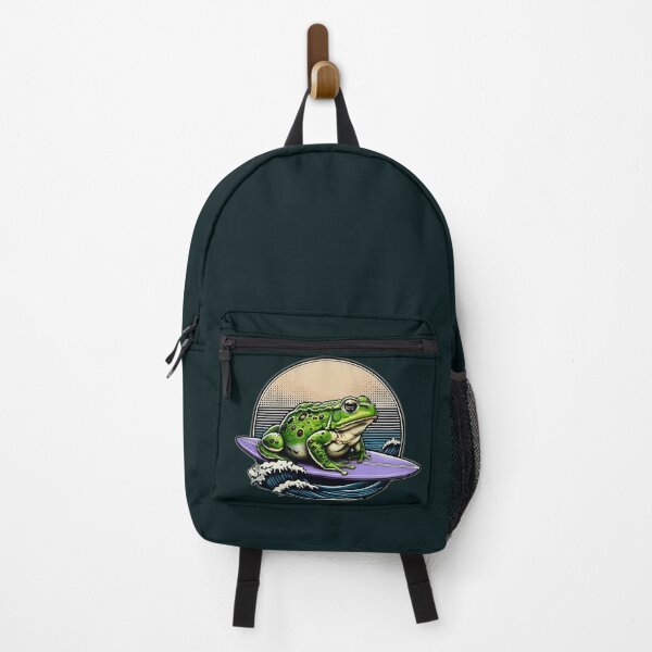 Item preview, Surfer frog designed and sold by SidTastic .
