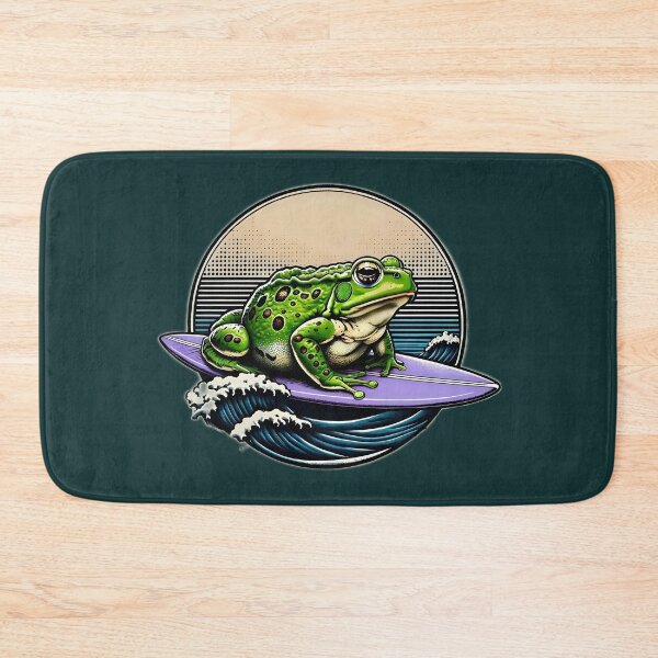 Item preview, Surfer frog designed and sold by SidTastic .