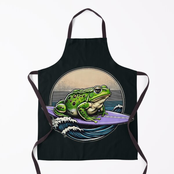 Item preview, Surfer frog designed and sold by SidTastic .