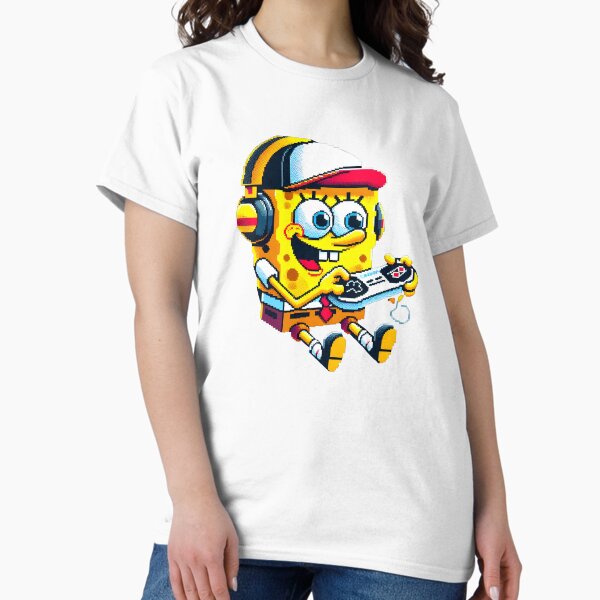 Item preview, Gamer SpongeBob designed and sold by BombShop36.