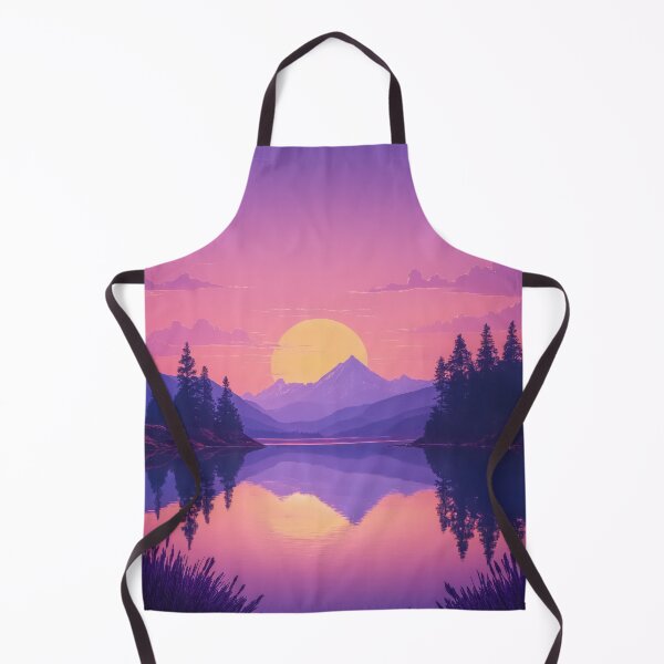 Item preview, Ethereal Glow Over Silent Mountain Lake designed and sold by REPTISLAV.