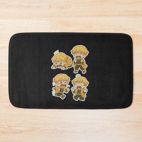 Item preview, Zenitsu's Overdramatic Moments – Hilarious Chibi Reactions in Full Drama Mode designed and sold by ColorSplash123.