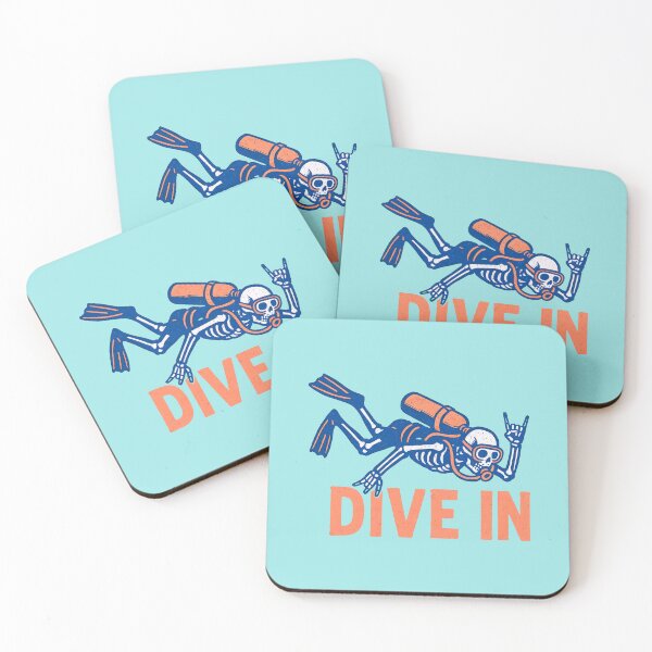 Item preview, Scuba Diving Dive In designed and sold by CreepyCornerArt.