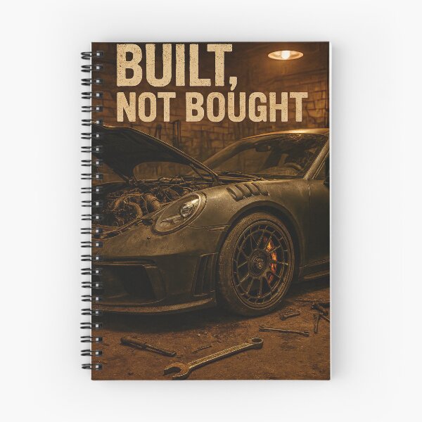 Item preview, Built Not Bought – Garage Grind Poster designed and sold by Trendy Sticker & Merch Collection - Express Yourself.