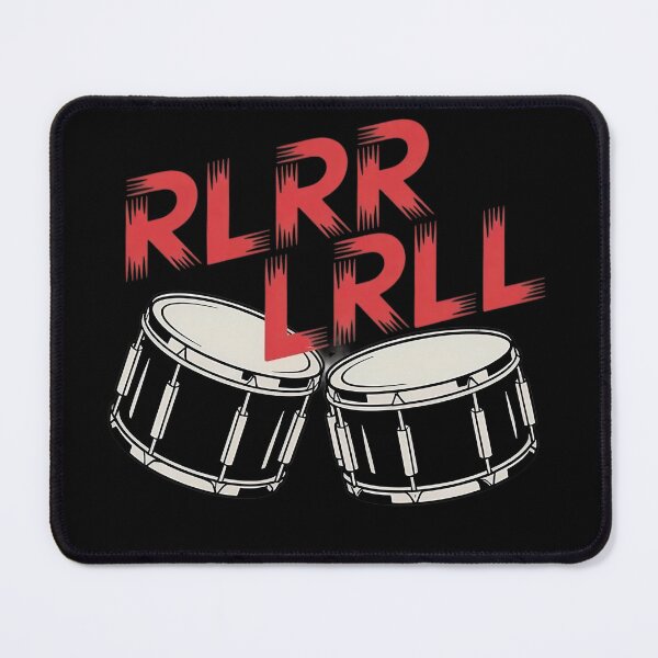 Item preview, RLRR LRLL T-shirt Gifts for Drummer designed and sold by ThePixelAlchemy.