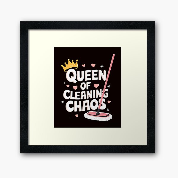 Item preview, Master Home Organizers Queen Of Cleaning Chaos  designed and sold by PortraitFantasy.
