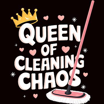 Artwork thumbnail, Master Home Organizers Queen Of Cleaning Chaos by PortraitFantasy