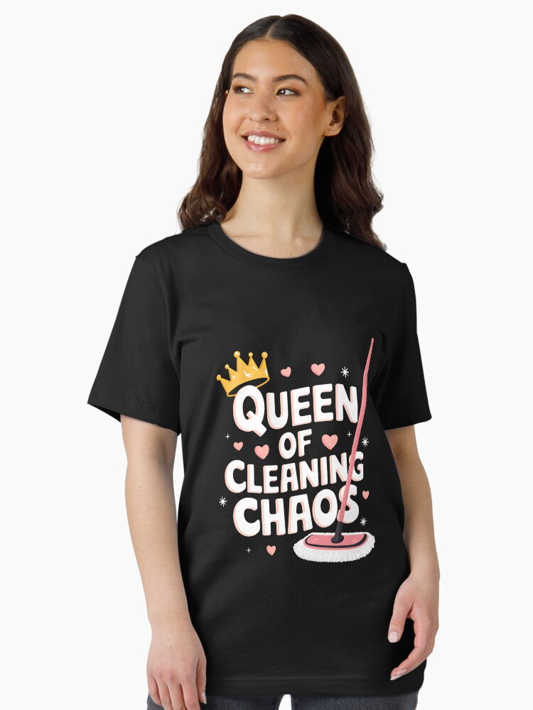 Thumbnail 1 of 7, Essential T-Shirt, Master Home Organizers Queen Of Cleaning Chaos designed and sold by PortraitFantasy.