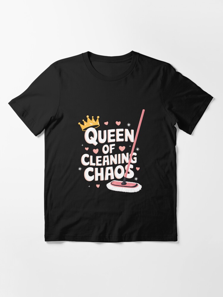 Thumbnail 3 of 7, Essential T-Shirt, Master Home Organizers Queen Of Cleaning Chaos designed and sold by PortraitFantasy.