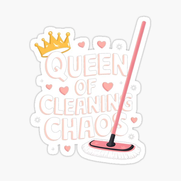 Item preview, Master Home Organizers Queen Of Cleaning Chaos  designed and sold by PortraitFantasy.