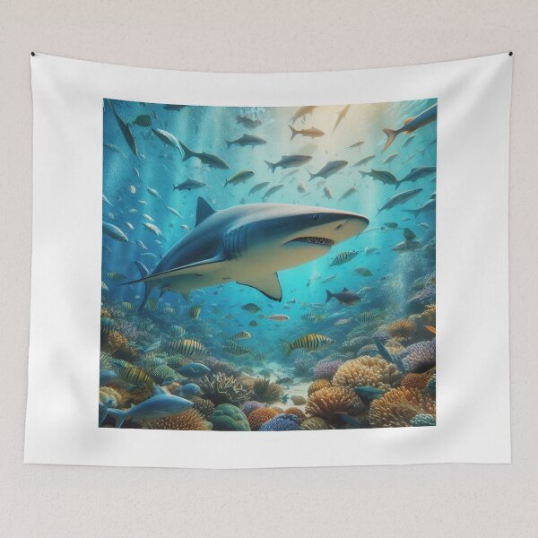 Item preview, Shark T- shirt  designed and sold by The H-Style.