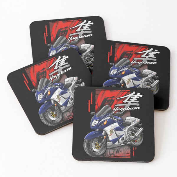 Item preview, Suzuki GSX1300R Hayabusa 2005 (Pearl Suzuki Deep Blue & Sonic Silver Metallic) for Motorcycle Riders designed and sold by MotoApparelHub.