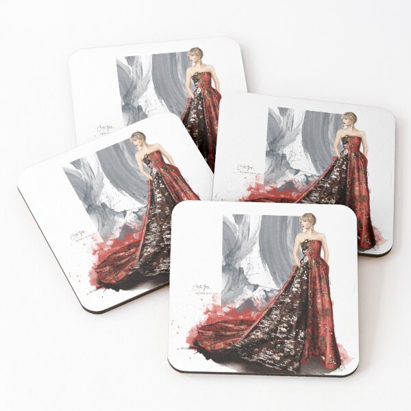 Item preview, Taylor Swift Fashion Illustration designed and sold by Georg Martin Illustration.