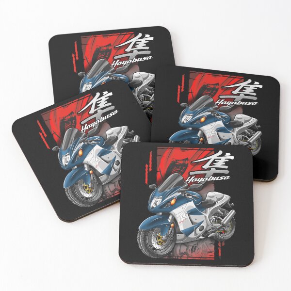 Item preview, Suzuki GSX1300R Hayabusa 2006 (Candy Indy Blue & Metallic Oort Gray) for Motorcycle Riders designed and sold by MotoApparelHub.
