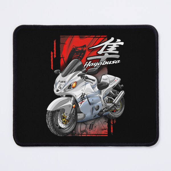 Item preview, Suzuki GSX1300R Hayabusa 2006 (Pearl Glass White & Sonic Silver Metallic) for Motorcycle Riders designed and sold by MotoApparelHub.