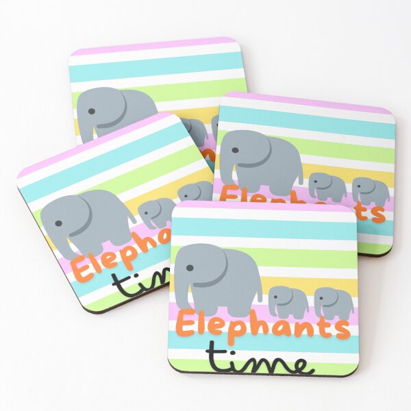 Item preview, Cutie Elephants designed and sold by nopdou.