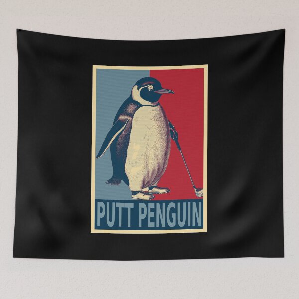 Item preview, Putt Penguin Funny Golf designed and sold by TrueArtsStore.