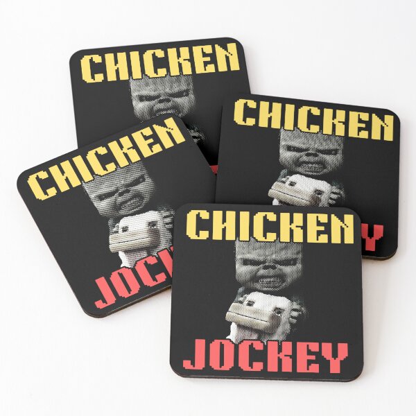 Item preview, Funny Chicken - Jockey designed and sold by JumpandFly.
