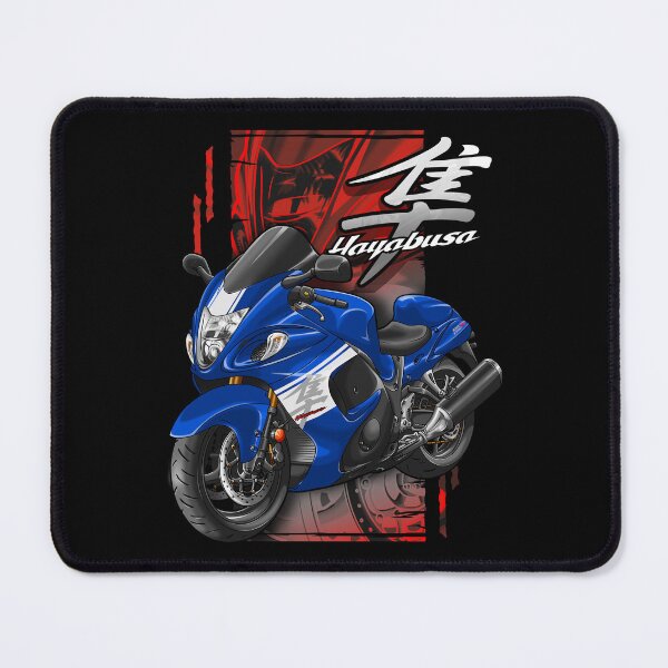 Item preview, Suzuki GSX1300R Hayabusa 2017 (Pearl Vigor Blue & Glass Sparkle Black) for Motorcycle Riders designed and sold by MotoApparelHub.