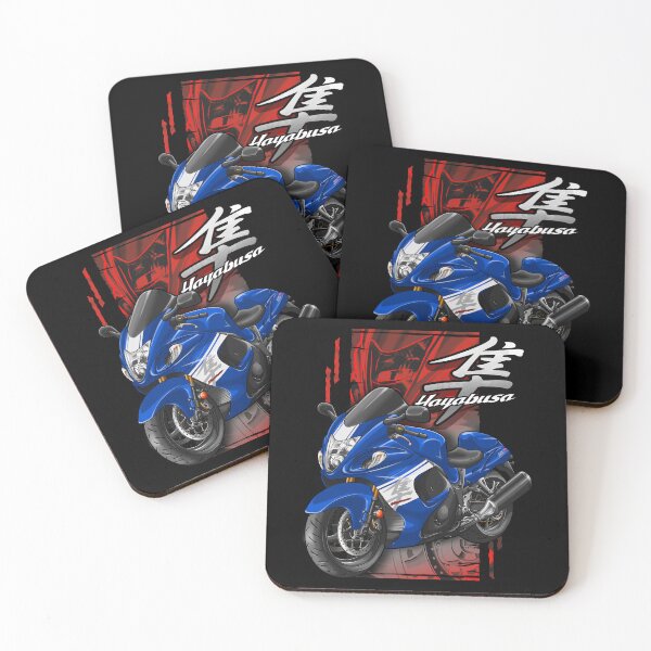 Item preview, Suzuki GSX1300R Hayabusa 2017 (Pearl Vigor Blue & Glass Sparkle Black) for Motorcycle Riders designed and sold by MotoApparelHub.