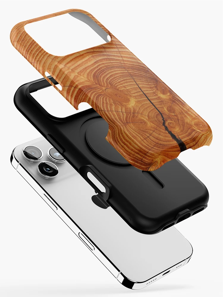 Thumbnail 2 of 4, iPhone Case, Growth Rings designed and sold by ColorfulCortex.