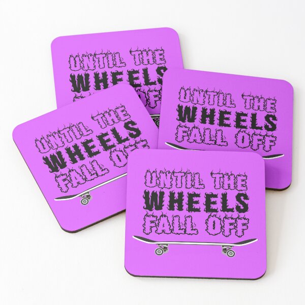 Item preview, Until The Wheels Fall Off Skateboard designed and sold by RockFireMerch.