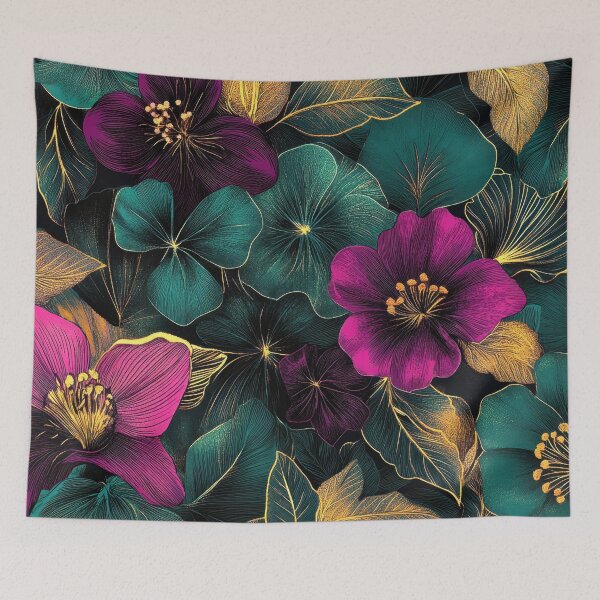Item preview, Subtle Floral Glow designed and sold by Visual-Elixir.