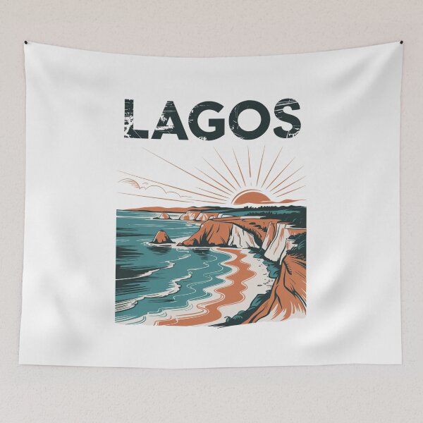 Item preview, Lagos Retro Escape designed and sold by SignumShop.